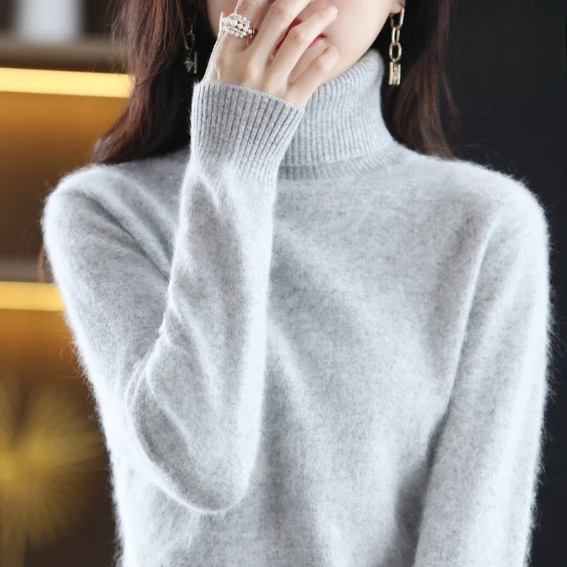 Women's Warm Turtleneck Sweater | Elegant
