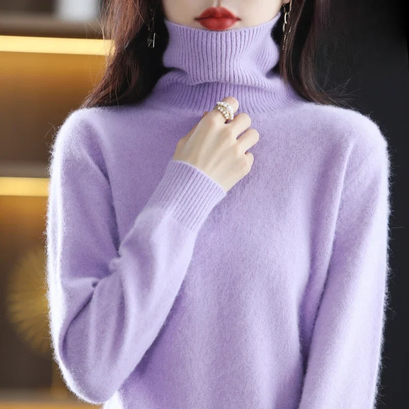 Women's Warm Turtleneck Sweater | Elegant