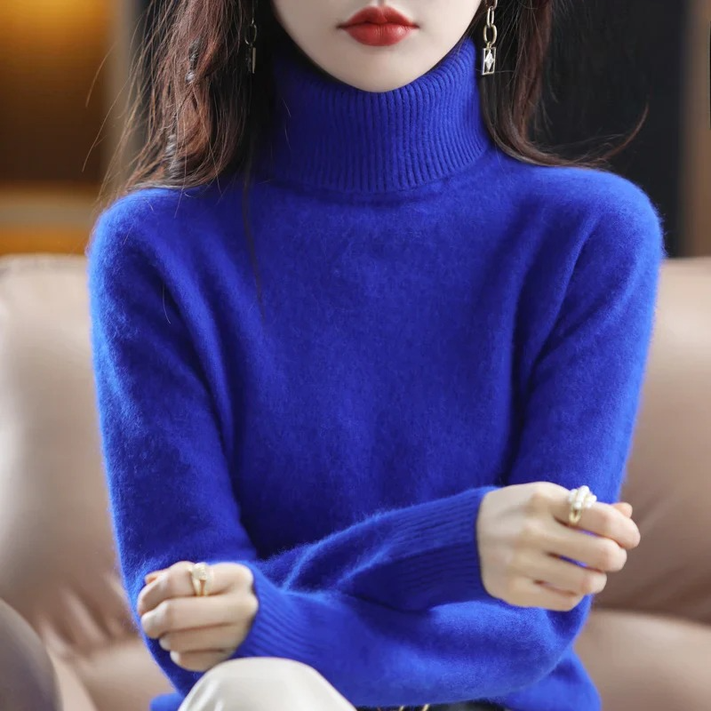 Women's Warm Turtleneck Sweater | Elegant