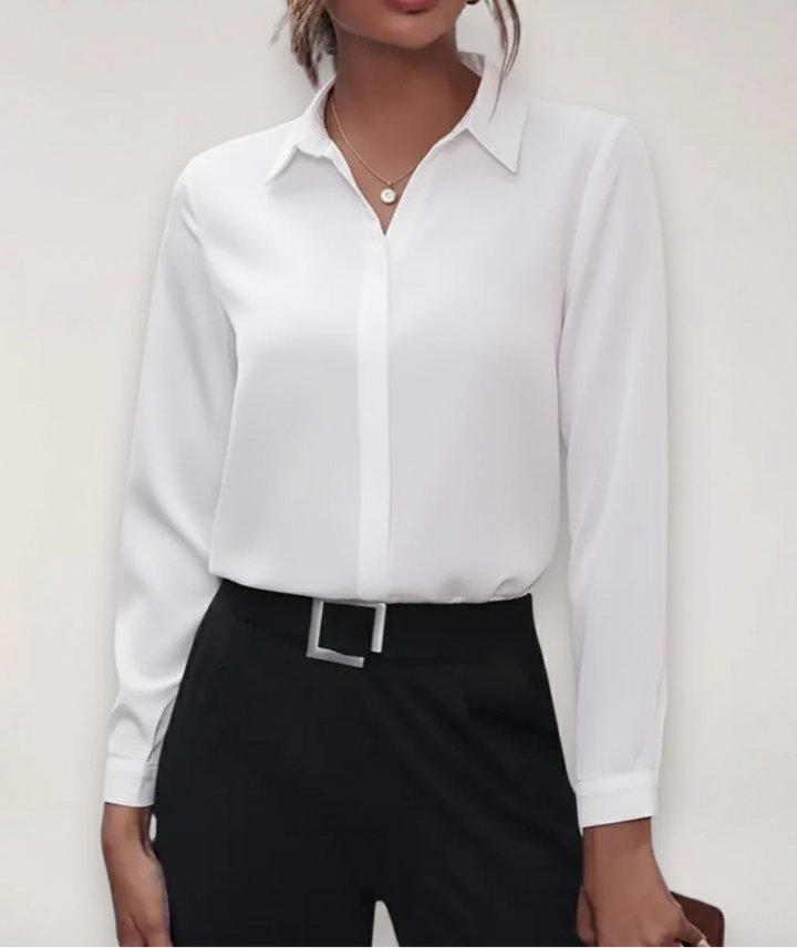 Women's Tailored Blouse | Button-Up