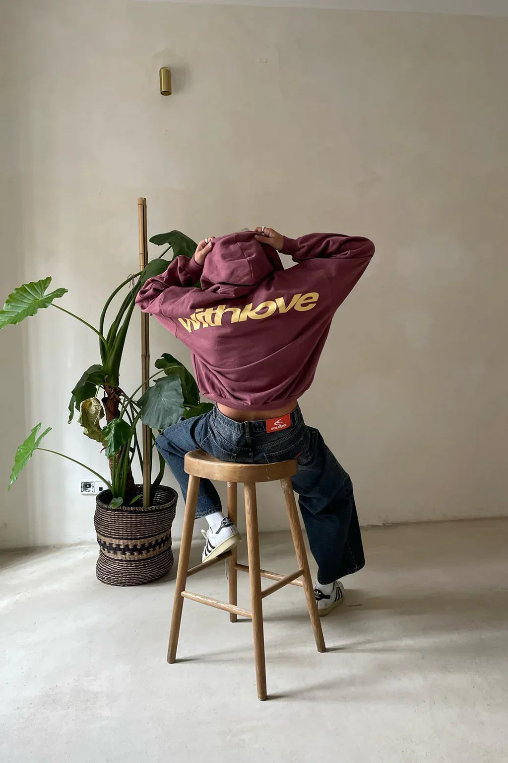 Women's Printed Hoodie | Oversized
